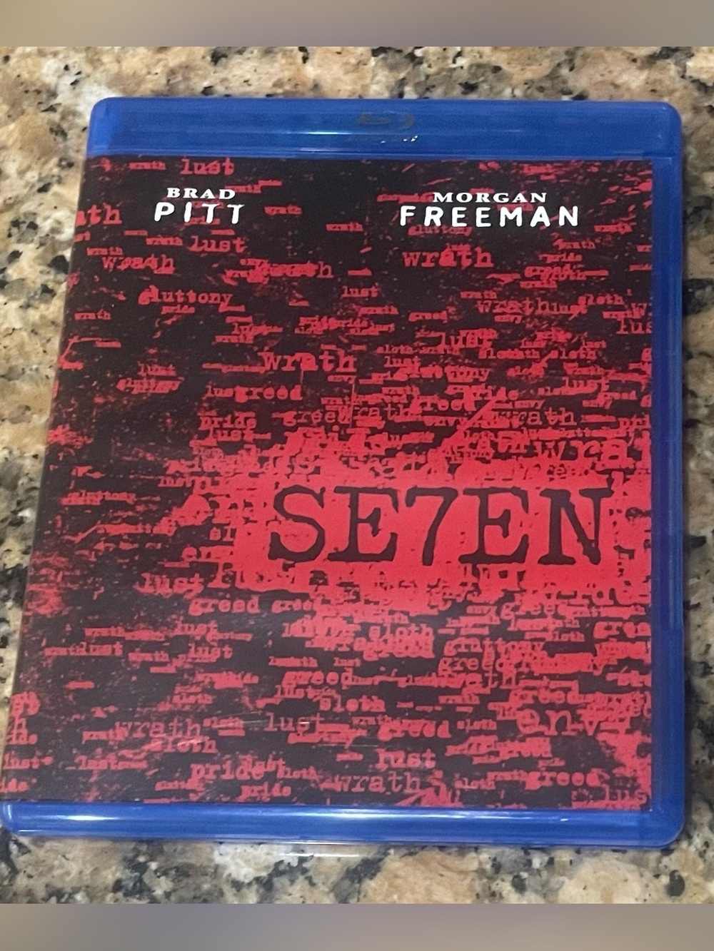 SE7EN on BLU-RAY Brad Pitt - Near Mint